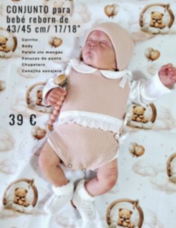 Gorrito Blusa Jesusito Patucos de punto Chupetero.jpg